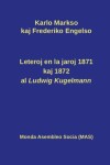 Book cover for Leteroj al Ludwig Kugelmann en 1871 kaj 1872