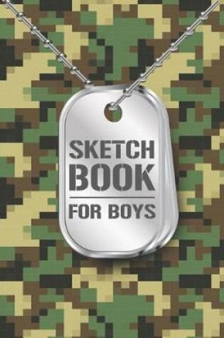 Cover of Sketchbook For Boys