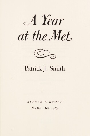 Cover of A Year at the Met