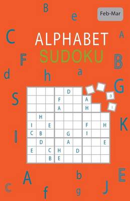 Book cover for Alphabet Sudoku Feb-Mar