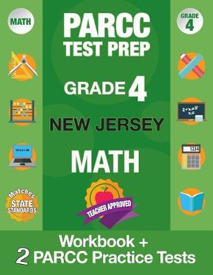 Book cover for Parcc Test Prep Grade 4 New Jersey Math