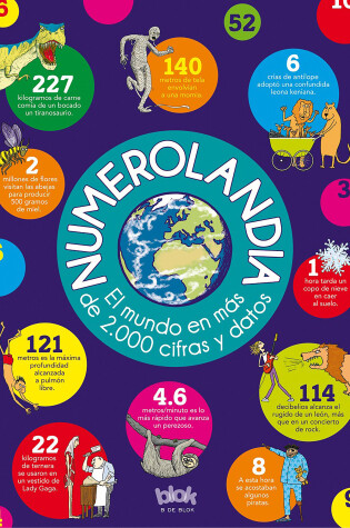Cover of Numerolandia: El mundo en más de 2,000 cifras y datos / / Numberland