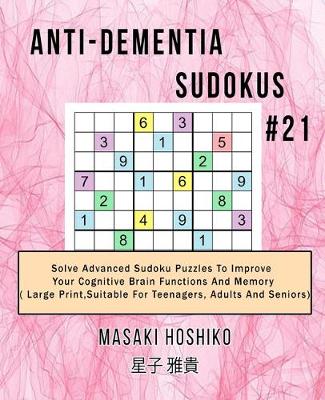 Book cover for Anti-dementia Sudokus #21