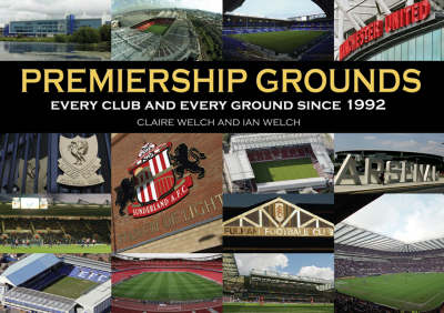 Book cover for Premiership Football Grounds