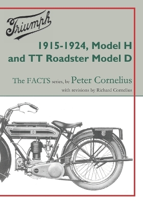 Book cover for Triumph 1915-1924, Model H and TT Roadster Model D