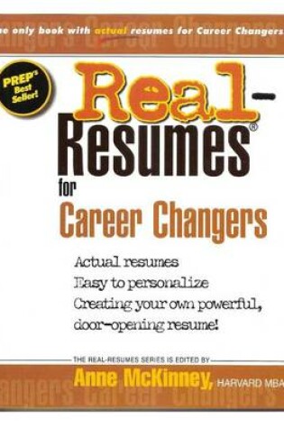 Cover of Real-Resumes for Career Changers