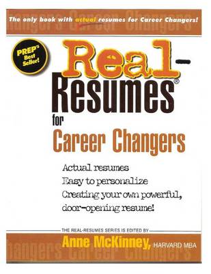 Book cover for Real-Resumes for Career Changers