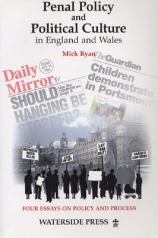 Cover of Penal Policy and Political Culture in England and Wales