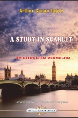 Cover of A Study in Scarlet - Um Estudo Em Vermelho.