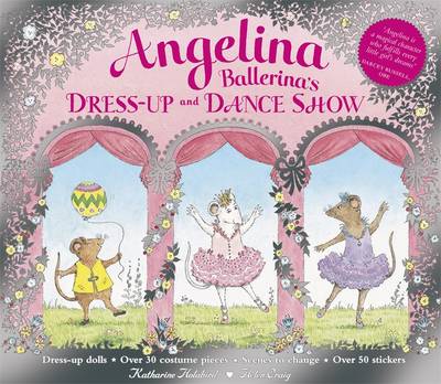 Book cover for Angelina Ballerina's Dress-up and Dance Show