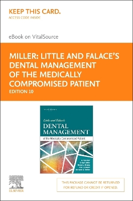 Book cover for Little and Falace's Dental Management of the Medically Compromised Patient - Elsevier eBook on Vitalsource (Retail Access Card)