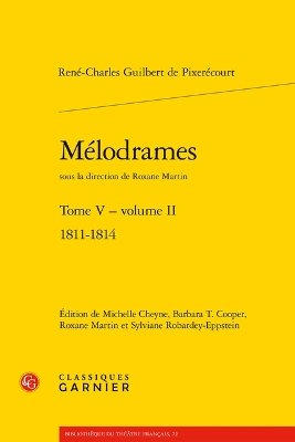 Cover of Melodrames. Tome V, Volume II