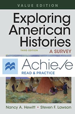 Cover of Achieve Read & Practice for Exploring American Histories, Value Edition (1-Term Access)