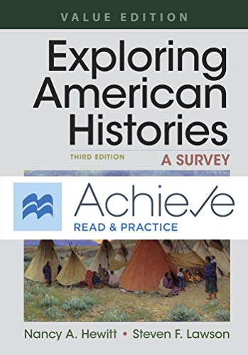 Book cover for Achieve Read & Practice for Exploring American Histories, Value Edition (1-Term Access)