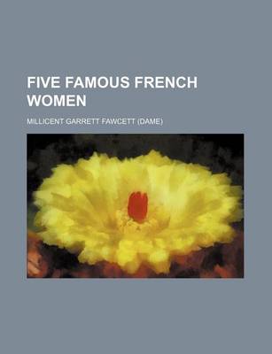 Book cover for Five Famous French Women