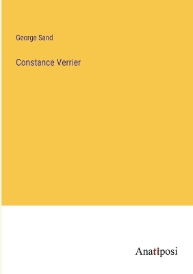 Book cover for Constance Verrier