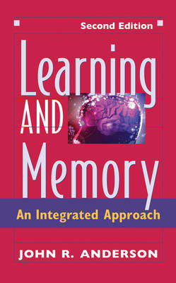 Book cover for Learning and Memory