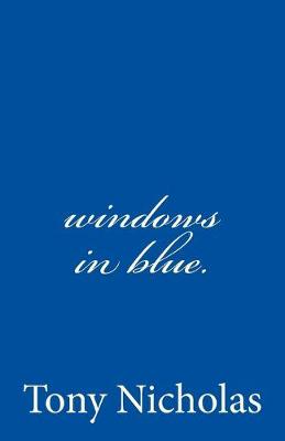 Book cover for windows in blue.