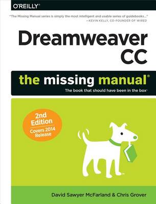 Book cover for Dreamweaver CC: The Missing Manual
