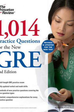 Cover of 1,014 Practice Questions for the New GRE