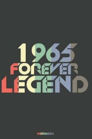 Cover of 1965 Forever Legend Notebook