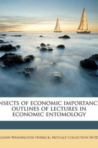 Cover of Insects of Economic Importance; Outlines of Lectures in Economic Entomology