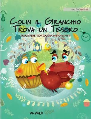Book cover for Colin il Granchio Trova un Tesoro