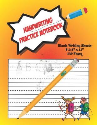 Book cover for Handwriting Practice Notebook