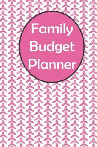 Cover of Family Budget Planner