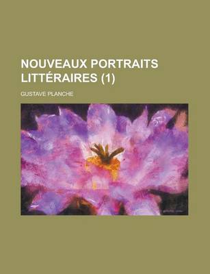 Book cover for Nouveaux Portraits Litteraires (1)