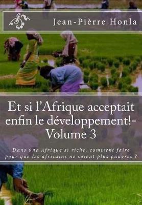 Book cover for Et si l'Afrique acceptait enfin le développement!-Volume 3