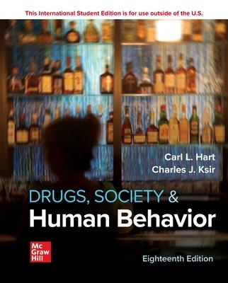 Book cover for Drugs Society and Human Behavior ISE