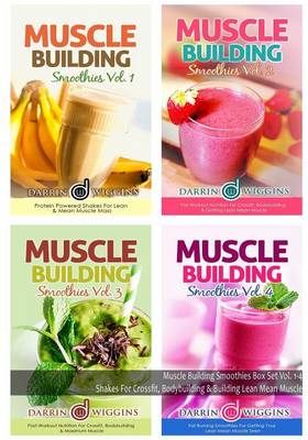 Book cover for Muscle Building Smoothies Box Set Vol. 1-4