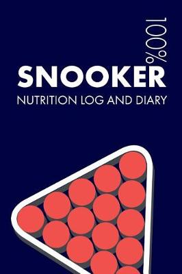 Book cover for Snooker Sports Nutrition Journal