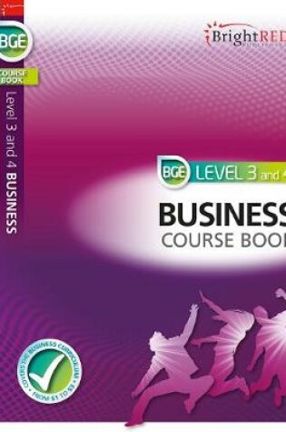 Cover of BrightRED Course Book Level 3 and 4 Business