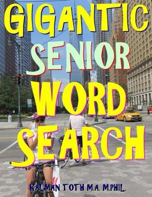 Book cover for Gigantic Senior Word Search