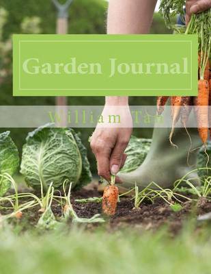 Book cover for garden journal