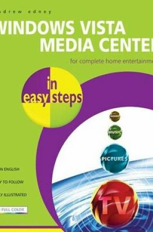Cover of Windows Vista Media Center in Easy Steps