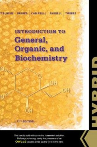 Cover of Introduction to General, Organic and Biochemistry, Hybrid Edition (with OWLv2 with MindTap Reader, 4 terms (24 months) Printed Access Card)