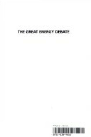 Cover of The Great Energy Debate