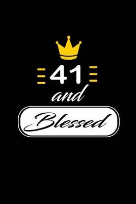 Book cover for 41 and Blessed