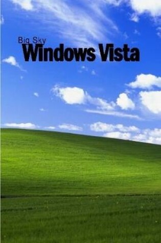 Cover of big sky windows vista