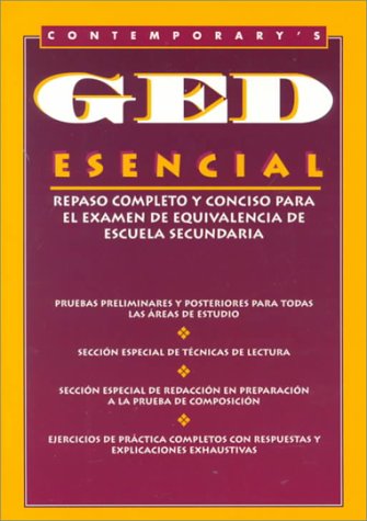 Book cover for Contemporary's GED Esencial