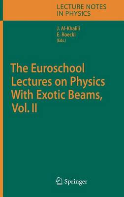 Book cover for Euroschool Lectures on Physics with Exotic Beams, Vol. II, The. Lecture Notes in Physics, Vol 700.