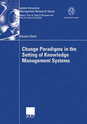 Book cover for Change Paradigms in the Setting of Knowledge Management Systems