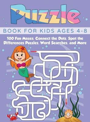Book cover for Puzzle Book for Kids Ages 4-8