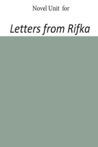Cover of Novel Unit for Letters From Rifka