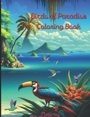 Book cover for Bird of Paradise Coloring Book