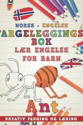 Cover of Fargeleggingsbok Norsk - Engelsk I L