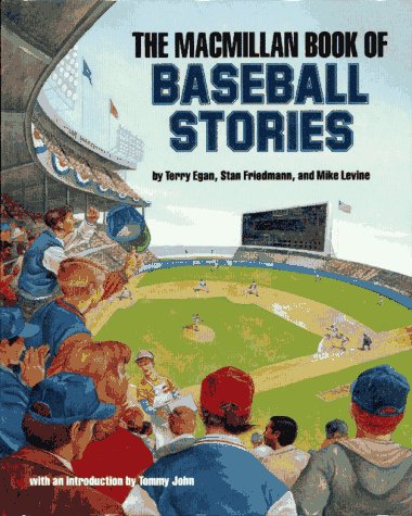 Book cover for The Macmillan Book of Baseball Stories